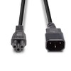 LINDY 30340 1m IEC C14 to IEC C5 Power Cable