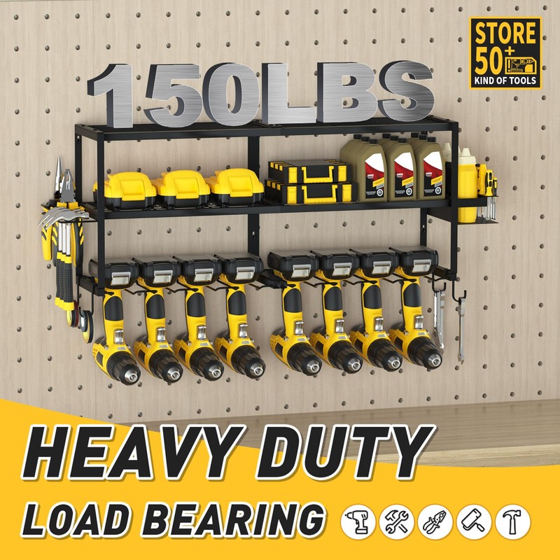 Mefirt 3-Layer Power Tool Organizer 5-Layer Power Tool Organizer