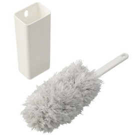 Nitori 8580978 Magnetic Handy Mop with Case, DG02 White