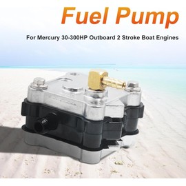 2Pcs 14360A78 Fuel Pump for Mercury Mariner 14360A16 14360A71 14360A73 14360A41 14360A43 14360A50, 2 Stroke 30-300 HP Outboard Models