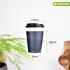 BIOFUTURE Biodegradable Coffee Cups – 50 x 6oz – 16oz