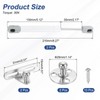 sourcing map 2Pcs Lid Support Hinges, 6 Inch 30N Gas