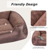 Dog Beds for Large Dogs, Rectangle Washable Pet Bed, Soft