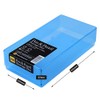 WestonBoxes Plastic Storage Boxes with Lids for Pens, Pencils and