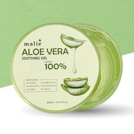 All Lady Marie Aloe Vera Soothing Gel 100% Pure 300ml Aloe Gel Moisture Soothing Moisturizing Cream / 올레이디 마리에 알로에베라 수딩젤 순도 100% 300ml 알로에겔 수분 진정 보습 크림