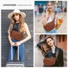 LOVEVOOK LOVEVOOK Fanny Packs for Women Cross Body, Vegan Leather