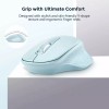 VicTsing Mini Ergonomic Wireless Mouse, 2.4G Quiet Mouse with USB