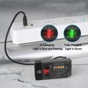 Mini Flashlight Portable Rechargeable Buzzer Alarm Keychain Light for Camping