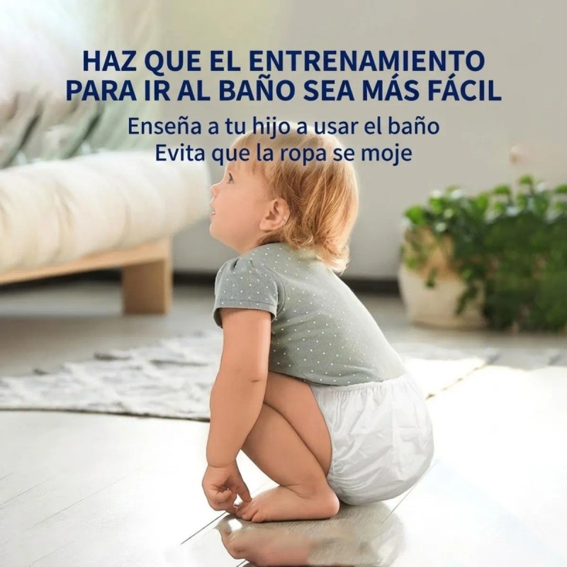 12 Calzones Entrenadores Bebé Lavables Reutilizables