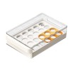 Egg Storage Box Drawer Design 48 Eggs Holder Plastic Refrigerator
