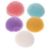 Baluue 5pcs Exfoliating Facial Sponges Gentle Cleaning Tools for Deep