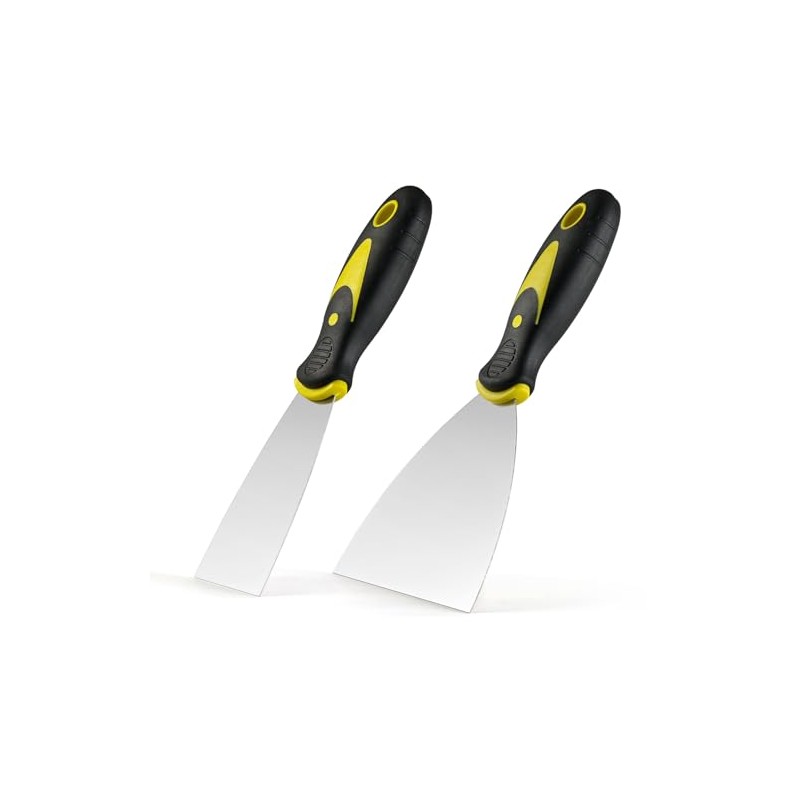 Putty Knife Scraper Set, 2" 4" Spackle Knife 2Pack, Stainless
