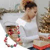 Christmas Phone Wristlet Lanyard Strap Keychain Bracelet Beaded Mobile Phone