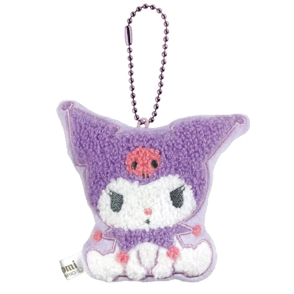 Tees Factory Sanrio SR-5541381KU Fluffy Mascot, Kuromi, H 4.0 x