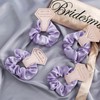 SHIDOW Bachelorette Party Hair Ties, Brideanaid Scrunchies, Bridesmaid Scrunchies Hair