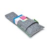 8 Piece Tegu Pocket Pouch Magnetic Wooden Block Set, Blossom