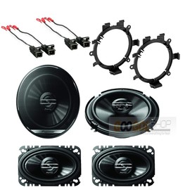 Pioneer 6.5" & 4x6" Truck coaxial Speakers Kit for 2003-2006 SIERRA & SILVERADO