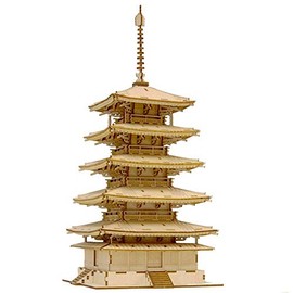 Azone International Wooden Art ki-gu-mi Five?Story Pagoda