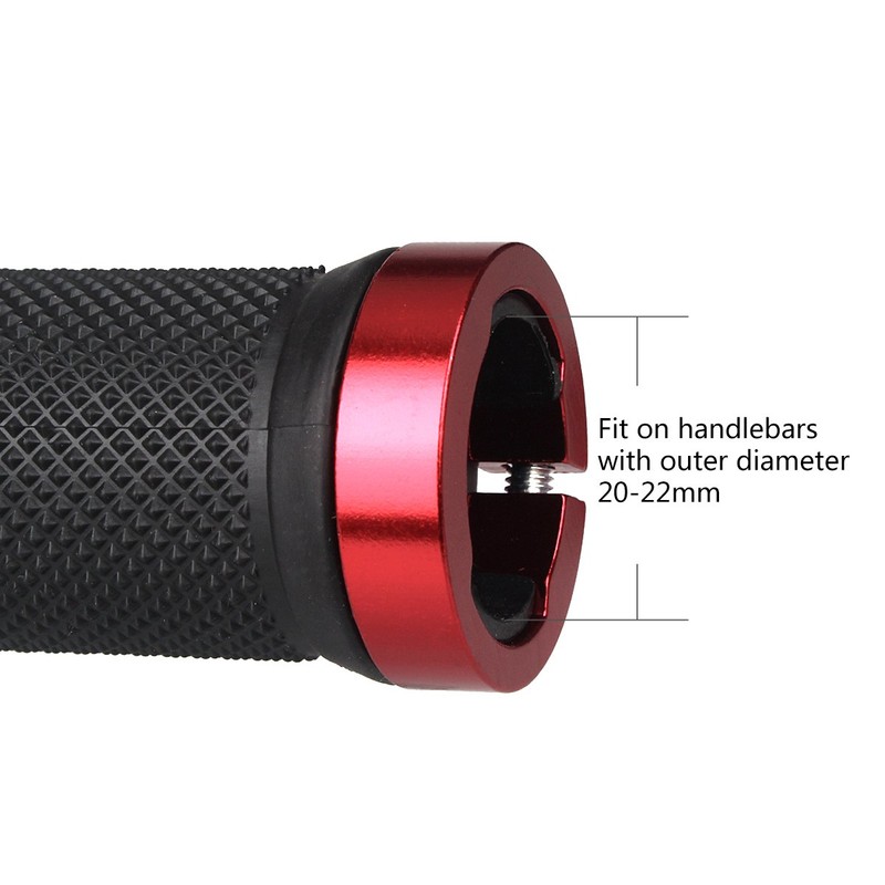 LYCAON Grips for Mountain Bikes Bicycle Handlebar Grips Double Lock