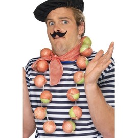 Smiffys Onion Garland,Red