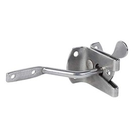 Alberts 326197 Garden Gate Latch Stainless Steel Plate Length 55 mm Plate Width 45 mm