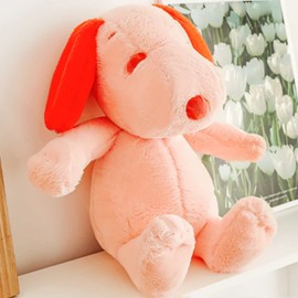 OUKEYI Dog Plush Hugging Pillow, 19.6" Cute Snoopy Big Dogs Stuffed Animal Toys, Soft Giant Sleeping Animal Body Pillow, Dog Plushies Doll Toy Gift for Kids Girlfriend