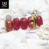 Spotlight handmade nail tips - Long Oval / 스포트라이트 수제네일팁
