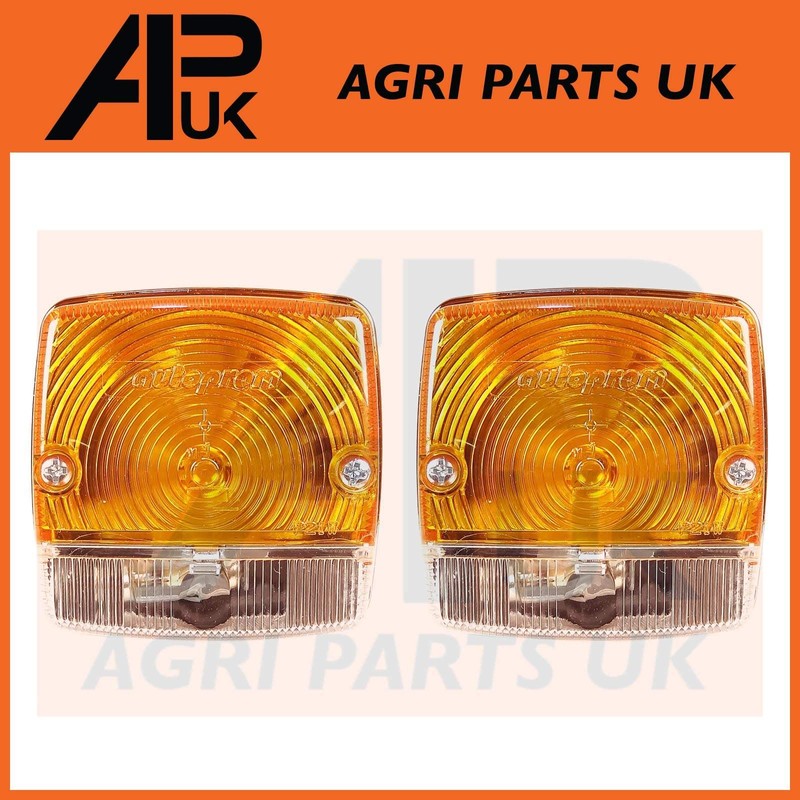 APUK 2X Front Side Indicator Light Lamp Replacement for John