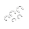 Michass 120 Pieces Stainless Steel E Clip Retaining Ring, E