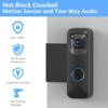 Anti-Theft Blink Doorbell Mount, No Drill Mounting Bracket Only Compatible
