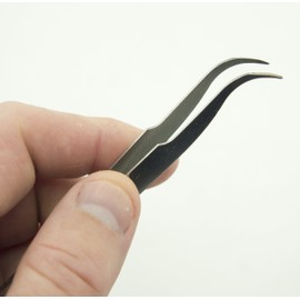 Hand® TS 15 Steel Sewing Machine Tweezers for Professionals and Students Home Crafters, 4.5 Long, Choice of Designs