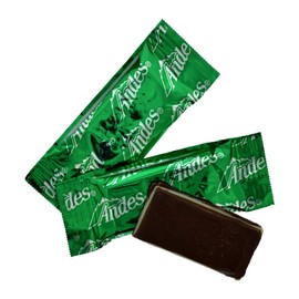 Andes (1) Bag Creme De Menthe Thins - Individually Wrapped Mint & Dark Chocolate Candy Pieces - Peanut Free & Gluten Free - Net Wt. 2.75 oz