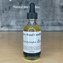 2oz Aroma Scented Diffuser Oil for Home Fragrance:_Cinnamon Bun