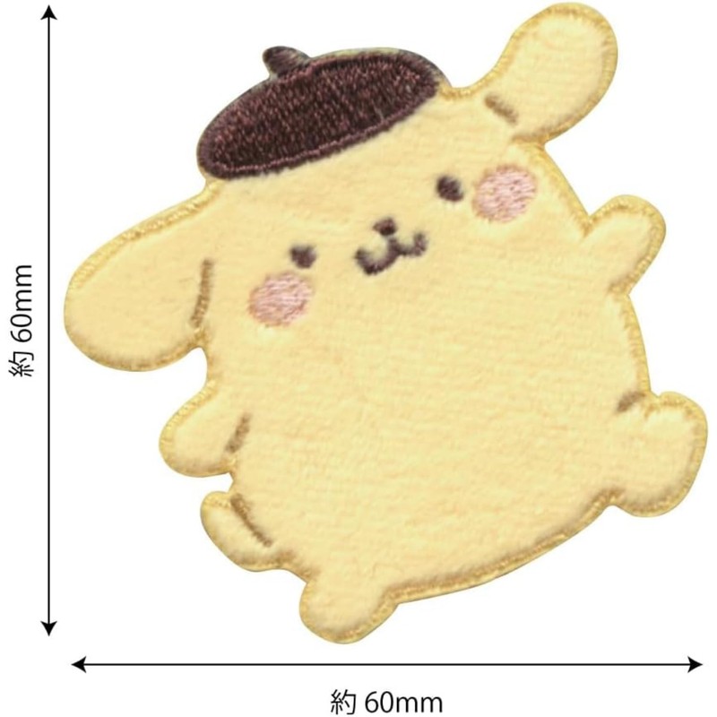 Pioneer SCW650-SCW60 Sanrio Characters Pom Pom Pudding, Includes 1 Patch,