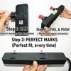 Picture Hanging Tool with Red Ink Marker, No-Measure Frame Hanger