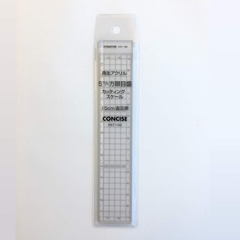 Concise HST-150 115205 Straight Square Cutting Scale 5.9 inches (15