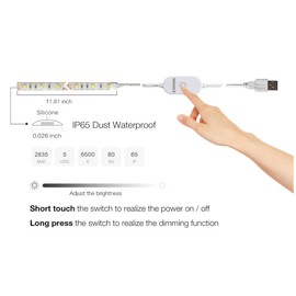 WENICE Sewing Machine Lights LED Strip 36LEDS, Machine Working LED Lights Attachable LED Sewing Light Strip Kit - 2 Sets