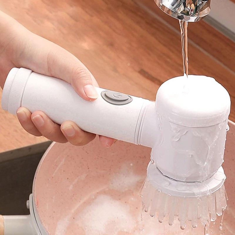 Electric Cordless Brush Set, Multipurpose Household Powersurface Scrubber