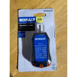 Kobalt Receptacle GFCI Outlet Tester Brand New