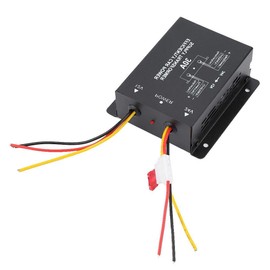 Inversor de corriente para automóvil, DC 24V a 12V Reductor de voltaje para automóvil Convertidor de inversor de transformador de potencia de CC automático(30A)