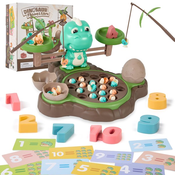 Educational Science Kits Dinosaur Balance Math Activity Toys with Two