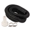 Bilge Pump Hose Plumbing Kit Thru Hull Fitting 1‑1/8in Dia