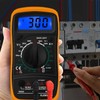 Electrical LCD Digital Multimeter Ohmmeter Multi OHM Tester AC DC