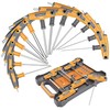 MULWARK 14 PC T-handle Allen Wrench Set Metric and Standard
