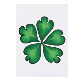 'Irish Shamrock' Temporary Tattoo - Water Resistant, Skin-Safe, Non-Toxic Transfer (TO00068639)