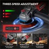 HAOYOO Cordless Angle Grinder 4-1/2 inch, Compatible with makata 18V