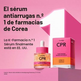 THOME Suero CPR - Colgeno 1  Pptido 1  Retinal 0,1 Mecanismo de triple sinergia, suero reafirmante de alta potencia para lneas finas y arrugas,...    