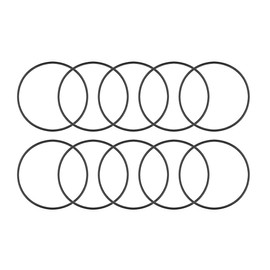 uxcell Nitrile Rubber O-Rings 52mm OD 49mm ID 1.5mm Width, Metric Nitrile Rubber Sealing Gasket for Automotive Machine Plumbing, Pack of 10