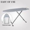 ZOES HOMEWARE Ironing Board Cover and Pad | 100% Cotton