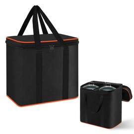 Propane Tank Bag, ​1 lb./ 16 oz Fuel ​Cylinder Carry Bag, Refillable Propane Cylinder Tank Cover,Gas Tank Protective bag, 600D Oxford Fabric,Mini Tank Accessories, for Outdoor Camping,Cooking,Picnic